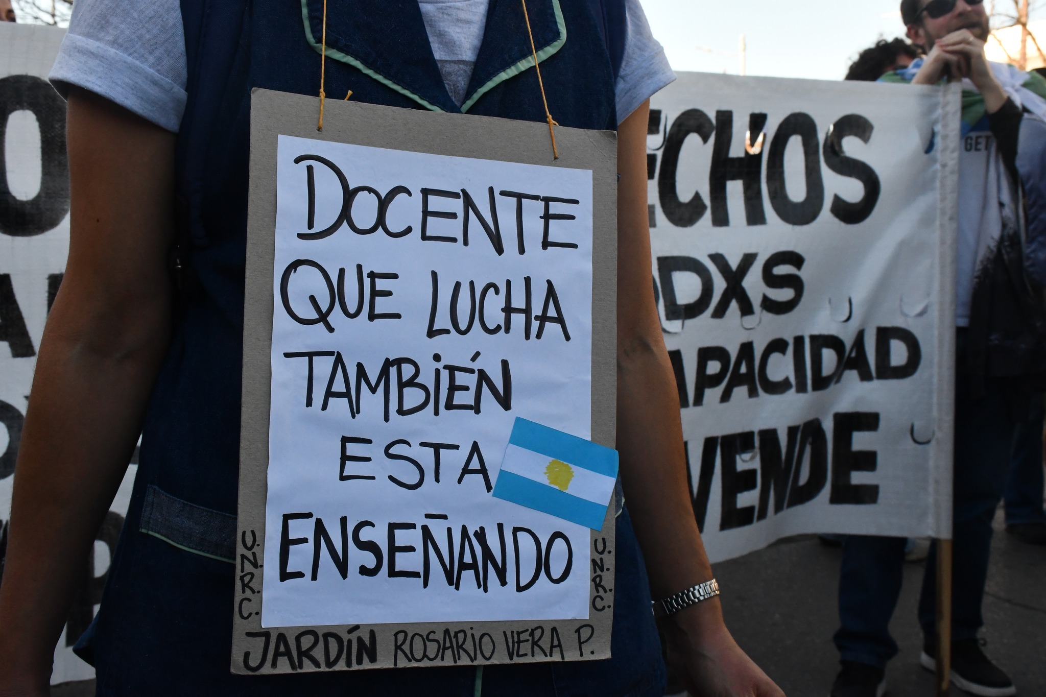 Imágenes de la Marcha Federal Univesitaria en Río Cuarto – CBAHoy
